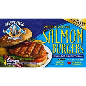 H&L Alskn Salmon Burger 6/12.8 OZ [UNFI  #0673996]