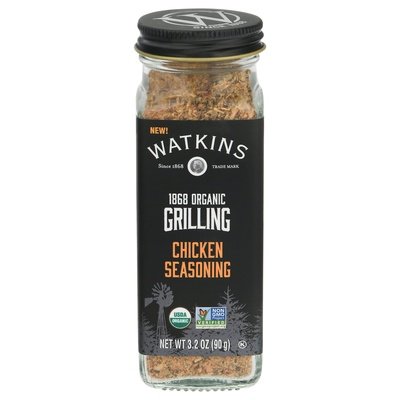 Watkins Chicken Seasoning Organic Grilling 3/3.2 OZ [UNFI #2726586] [ebt]