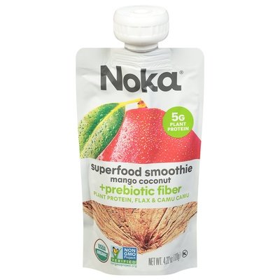 Noka Superfood Smoothie Mango Coconut 6/4.22 OZ [UNFI #1895978] [ebt]