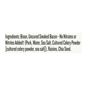 Epic Bison & Uncured Bacon Bites Sweet & Savory Bite-Size! 8/2.5 OZ [UNFI #2171296] [ebt] T