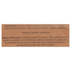 Hu Dark Chocolate Organic Cashew Butter + Raspberry 70% Cacao 12/2.1 OZ [UNFI #2739647] [ebt] T