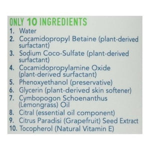 Ecos Hand Soap Plant Powered Lemongrass 6/11.5 OZ [UNFI #2704740] T