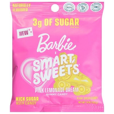 Smartsweets Gummy Candy Pink Lemonade Dream Barbie 14/1.8 OZ [UNFI #3039799] [ebt] T
