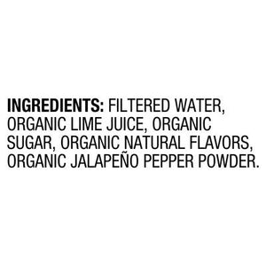 Santa Cruz Organic Beverage Jalapeno Limeade 6/32 OZ [UNFI #3040870] [ebt]