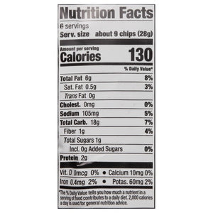 Lundberg Family Farms Rice Chips Sea Salt Original Thick And Crunchy 6/5.5 OZ [UNFI #3028925] [ebt]