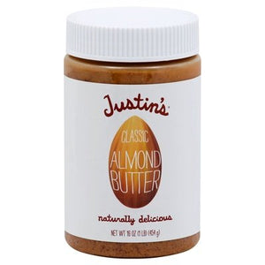 Justins Almond Butter Classic 6/16 OZ [UNFI #200022] [ebt]