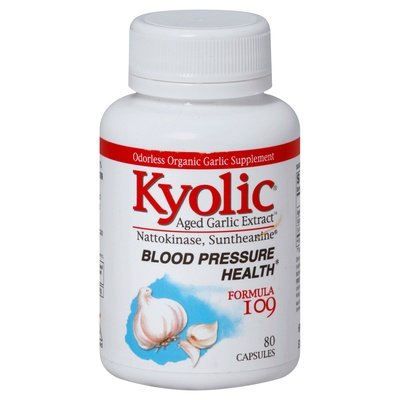 Kyolic Blood Pressure Health Formula 109 Capsules 80 Cap [UNFI #0706184] T