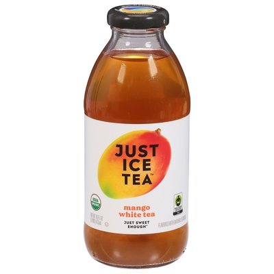 Just Ice Tea Tea Mango White 12/16 OZ [UNFI #2944726] [ebt]