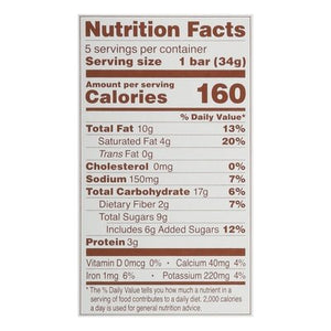 Simple Mills Almond Flour Bars Nutty Banana Bread Soft Baked 6/5.99 OZ [UNFI #2456937] [ebt]