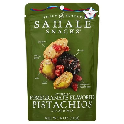 Sahale Snacks Glazed Mix Pistachios Pomegranate Flavored 6/4 OZ [UNFI #1157510] [ebt]