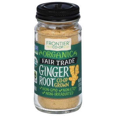 Frontier Nat Prod Co-Op Ginger Root Organic 1.31 OZ [UNFI #1071463] [ebt]