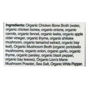 Kettle & Fire Bone Broth Mushroom Chicken 6/16.9 OZ [UNFI #2058105] [ebt]