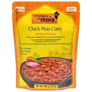 Kitchens Of India Chick Peas Curry Pindi Chana Mild 6/10 OZ [UNFI #0734475] [ebt]