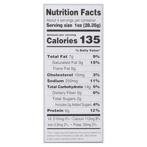 Cheddies Cheesy Crackers White Cheddar Crunch 6/4.2 OZ [UNFI #2961068] [ebt]