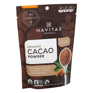 Navitas Organics Cacao Powder Organic 12/8 OZ [UNFI #1268804] [ebt]