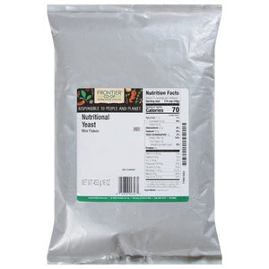 Frontier Nat Prod Co-Op Nutritional Yeast Mini Flakes 1 Lb [UNFI #0466144] [ebt]