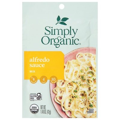 Simply Organic Alfredo Sauce Mix 12/1.48 OZ [UNFI #916148] [ebt]