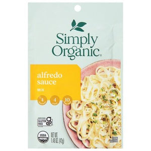 Simply Organic Alfredo Sauce Mix 12/1.48 OZ [UNFI #916148] [ebt]