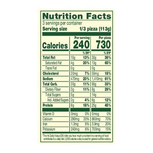 OG3 Amys Pzza Spnch Veg 8/12 OZ [UNFI  #2537413]