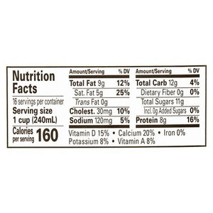 Organic Valley Milk Organic Whole 4/128 OZ [UNFI #2501617] [ebt] T