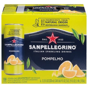 Sanpel Sparkling Bev Pompelmo 4/6/11.15Z [UNFI #2802585] [ebt] T