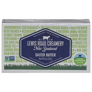 Lewis Road Creamery Butter Salted 12/8 OZ [UNFI #2916328] [ebt]