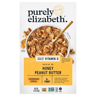 Purely Elizabeth Superfood Cereal Honey Peanut Butter 6/11 OZ [UNFI #2865335] [ebt]