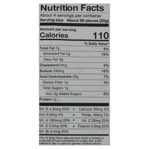 Made Good Star Puffed Crackers Organic Pizza Flavor 6/4.26 OZ [UNFI #2781250] [ebt]