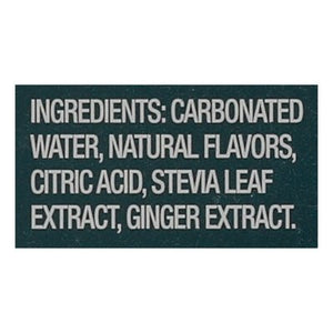 Zevia Soda Zero Sugar Ginger Ale 2/12/12 OZ [UNFI #2892123] [ebt] T