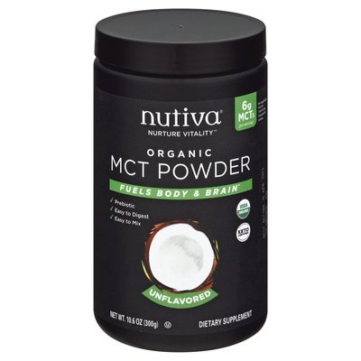 Nutiva MCT Powder Organic Unflavored 10.60 OZ [UNFI #2279263] T