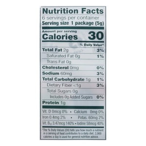 Gimme Seaweed Snacks Roasted Chili Lime 6 Value Pack 8/6/.17 OZ [UNFI #2870343] [ebt]