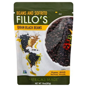 Fillos Beans and Sofrito Cuban Black Beans Mild 6/10 OZ [UNFI #2288850] [ebt]