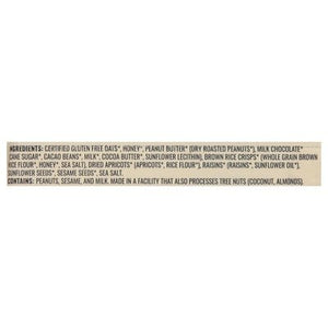 Kates Real Food Bar Peanut Butter Milk Chocolate 12/2.2 OZ [UNFI #2337939] [ebt]