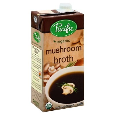 Pacific Foods Broth Mushroom 12/32 OZ [UNFI #0901538] [ebt]