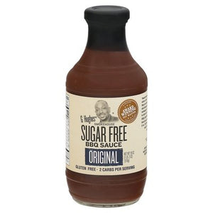 G Hughes BBQ Sauce Sugar Free Original Smokehouse 6/18 OZ [UNFI #2100311] [ebt]