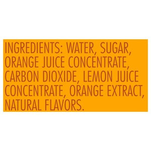 Sanpel Sparkling Bev Aranciata 4/6/11.15Z [UNFI #2802643] [ebt] T