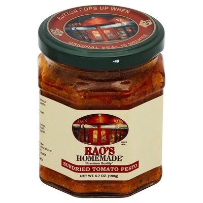 Raos Pesto Sundried Tomato 6/6.7 OZ [UNFI #2299402] [ebt]