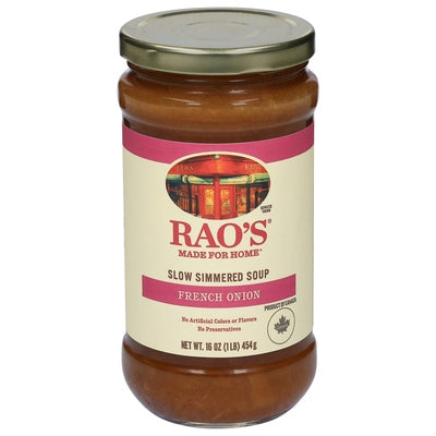 Raos Soup French Onion Slow Simmered 6/16 oz [UNFI #3059029 ] [ebt]