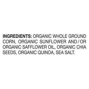 Late July Snacks Tortilla Chips Organic Chia & Quinoa Thin & Crispy 9/10.1 OZ [UNFI #2805182] [ebt]