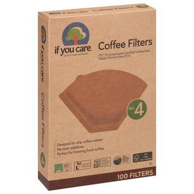 If You Care Coffee Filters No. 4 100 Ct [UNFI #0574400] T