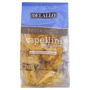 Delallo Pasta Nests Capellini 16/8.82OZ [UNFI #2873289] [ebt]
