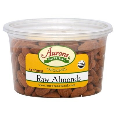 Aurora Natural Almonds Raw 12/9.5 OZ [UNFI #2289023] [ebt]