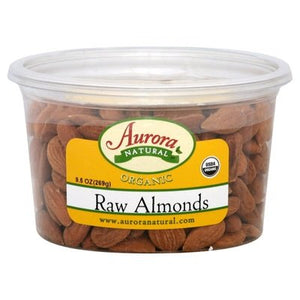 Aurora Natural Almonds Raw 12/9.5 OZ [UNFI #2289023] [ebt]