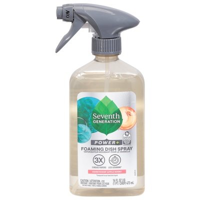 Seventh Generation Dish Spray Foaming Honey Crisp Apple Scent 6/16 OZ [UNFI #2921104] T