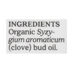 Aura Cacia Pure Essential Oil Comforting Clove Bud 1/.25 OZ [UNFI #327098] T