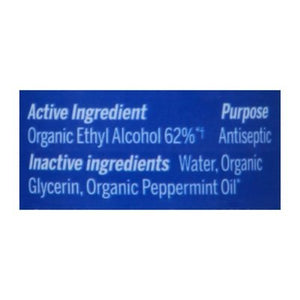 Dr Bronners Hand Sanitizer Organic Peppermint 12/2 OZ [UNFI #2398204] T