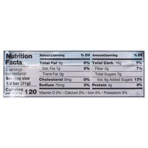 Kates Real Food Bar Peanut Butter Hemp & Flax 12/2.2 OZ [UNFI #2337970] [ebt]