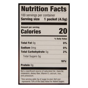 In The Raw Cane Sugar Turbinado 8/100 CT [UNFI #1909084] [ebt] T