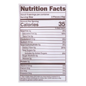 Cocomels Coconut Milk Caramels Sugar Free Sea Salt 6/2.75 OZ [UNFI #2668887] [ebt] T