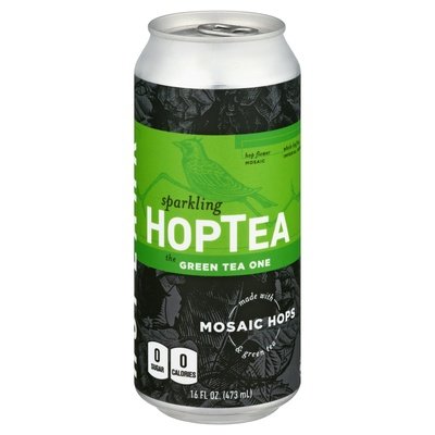 Hoplark Hoptea Hop Tea Sparkling The Green Tea One 12/16 OZ [UNFI #2465185] [ebt]